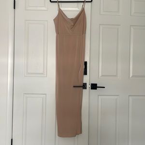 NBD Beige Gown - Size M